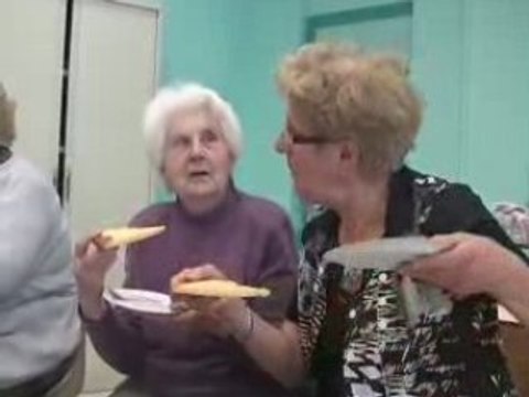 Visite des élus au club de l'age dor