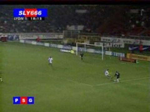 PSG - Lyon - Okocha tir