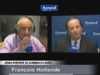 ITW de François Hollande (23.09.08)