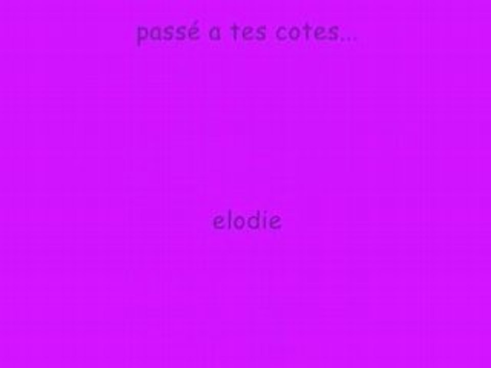 Elodie clara ju