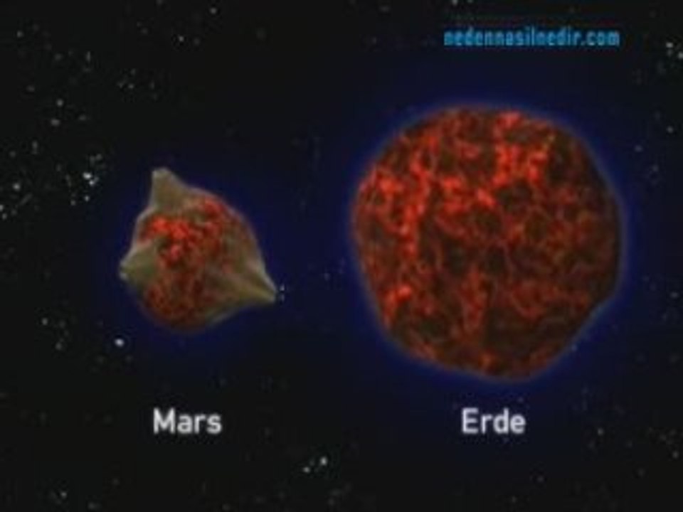 Mars ve Dünya Atmosferinin Oluşumu