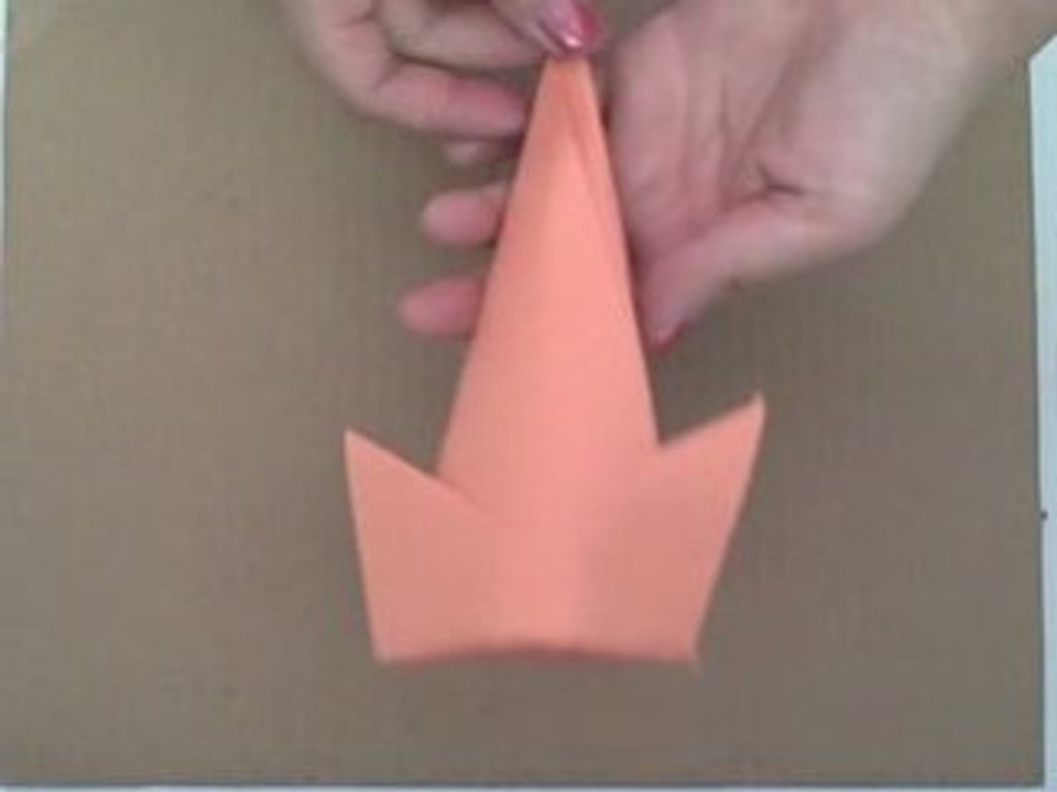 How to Fold Origami Wizards Hat video Dailymotion