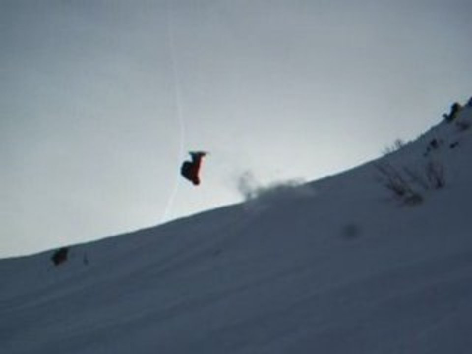 Snowboard Backflip Indy