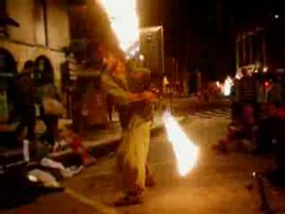 festival d'arts de rue (aurillac 08), cordes en...