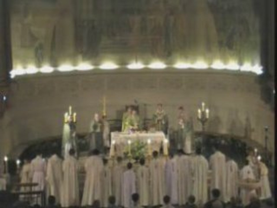 Messe de bénédiction du nouvel orgue