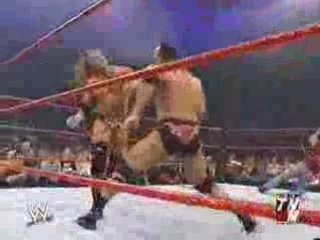 Triple H vs The Rock vs Shawn Michaels vs Brock Lesnar