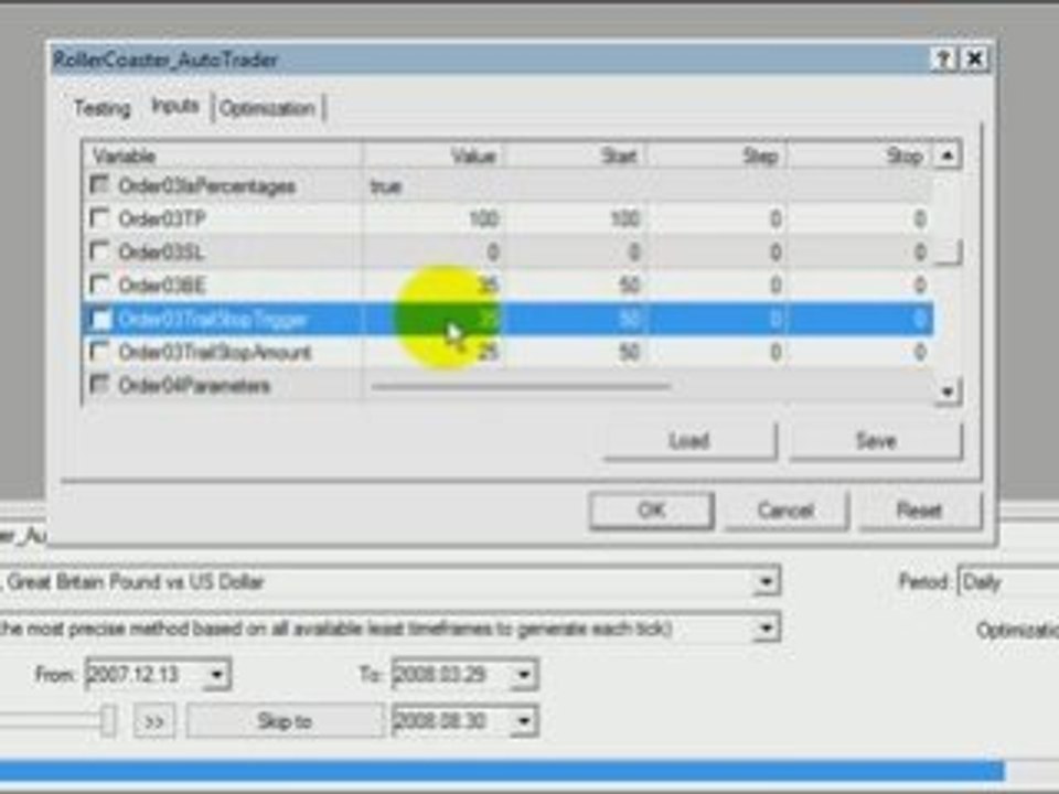 RollerCoaster FOREX Expert Advisor EA 3