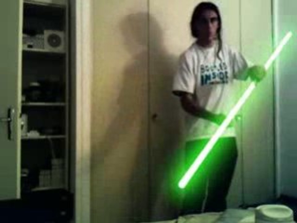 Sabre laster fait de 10 sec