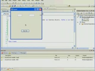 Visual Basic visual studio 2008 -1- 12 Variables