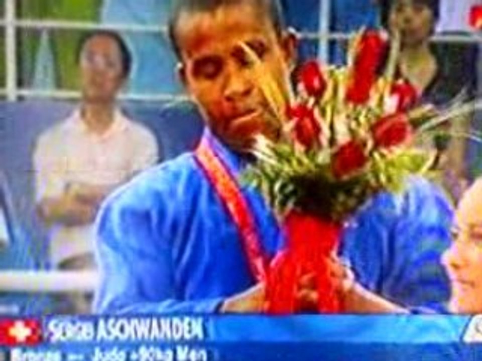 1ere medaille d'argant pour l'algérie