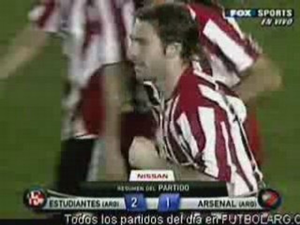 Estudiantes 2 Arsenal 1 - Copa Sudamericana 2008