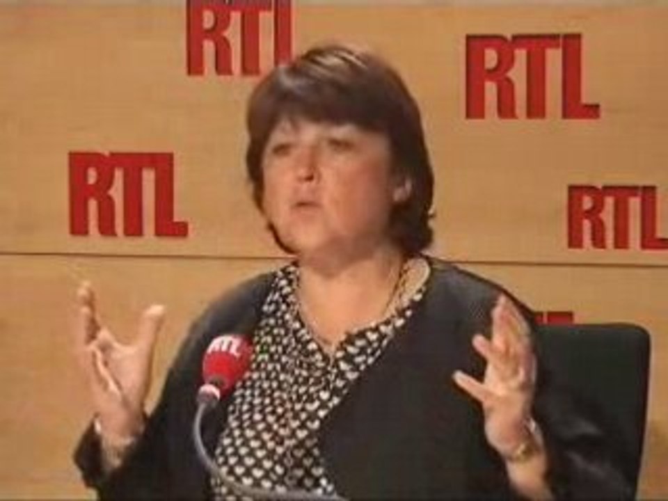 Martine Aubry  : "Candidate des idées et de la confiance"