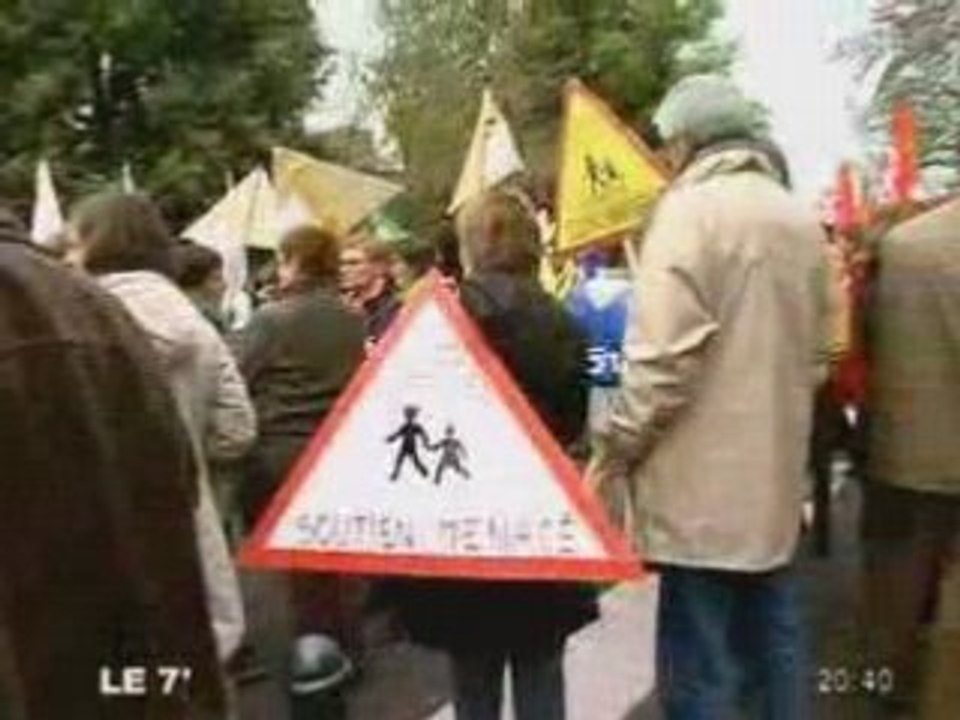 Nantes 7 - Colère des futurs professeurs des écoles