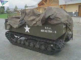 Concentration de matériel militaire à Veigy.