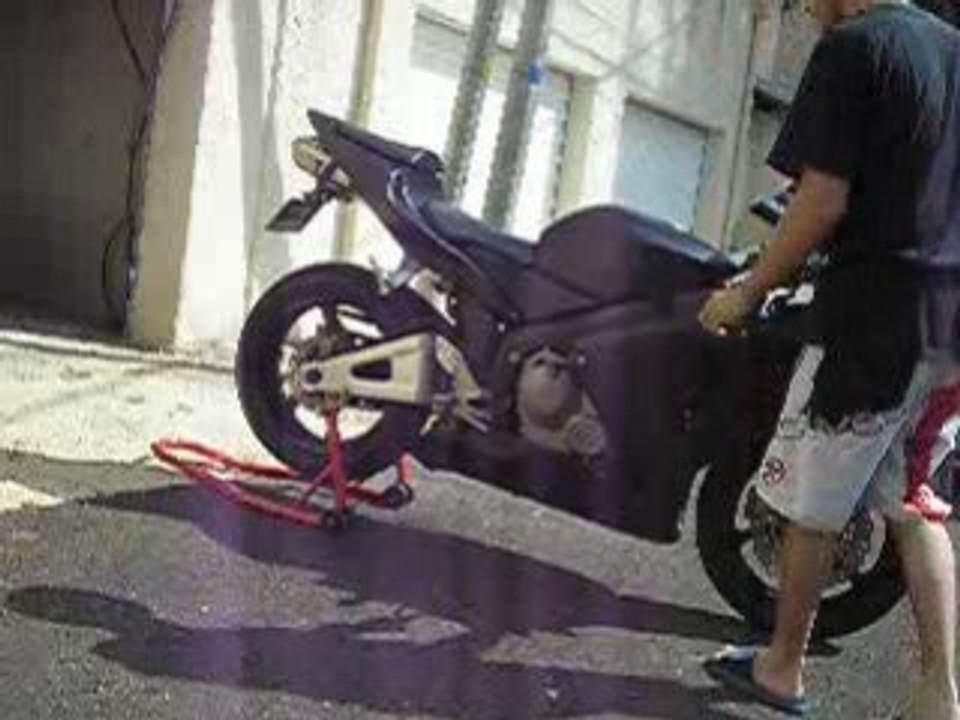 CBR600RR 2003 - Sortie micron + BMC + cornets randing