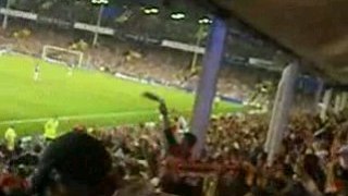 Everton-Standard de Liège - Ambiance