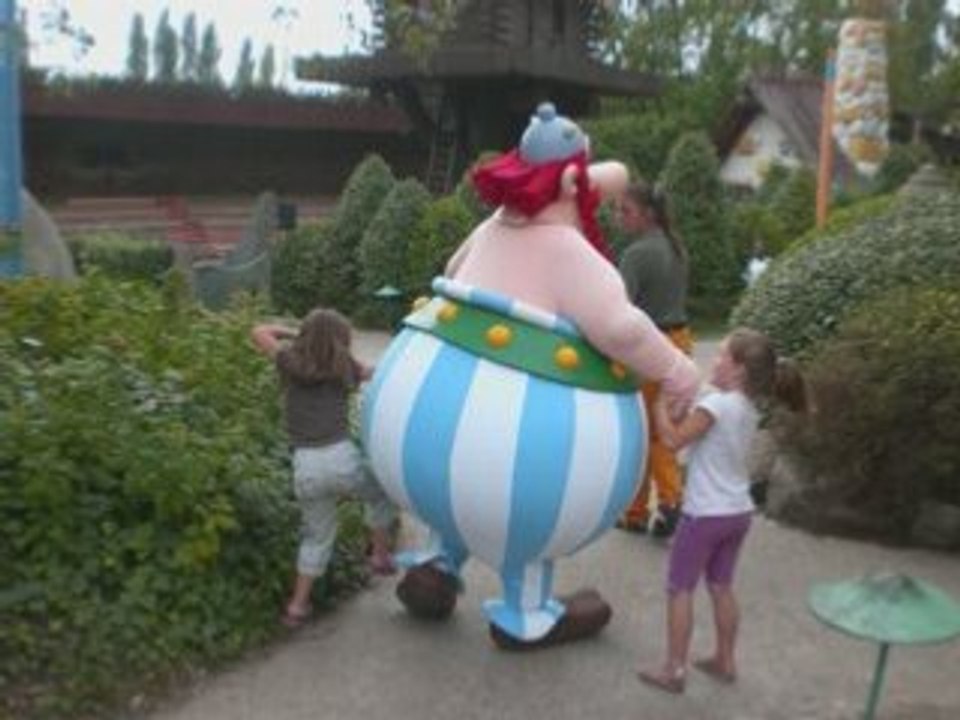 Journée au parc astérix