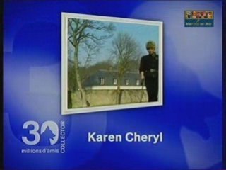 KAREN CHERYL DANS " 30 MILLIONS D'AMIS " PRESENTE JAMIE-1990