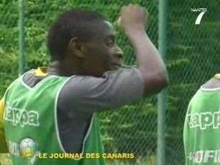 FC Nantes: les joueurs de champ en entraînement