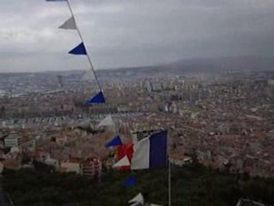 marseille vue d'en haut....
