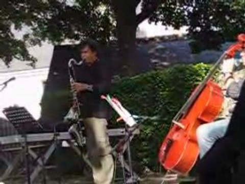 Sclavis + courtois jazz sous les arbres