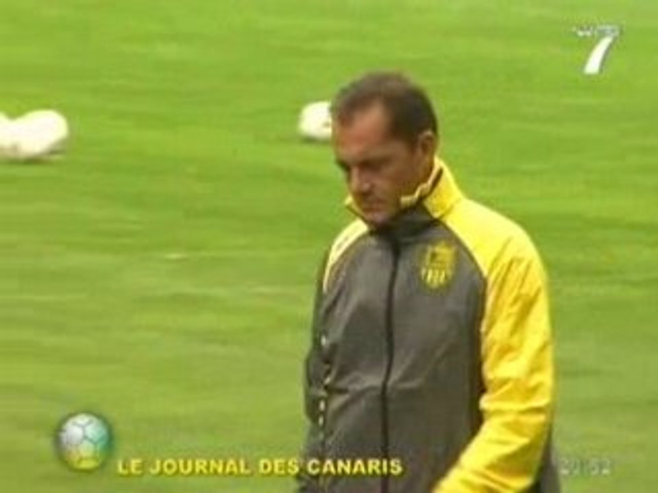 FC Nantes: Elie Baup sous la pluie