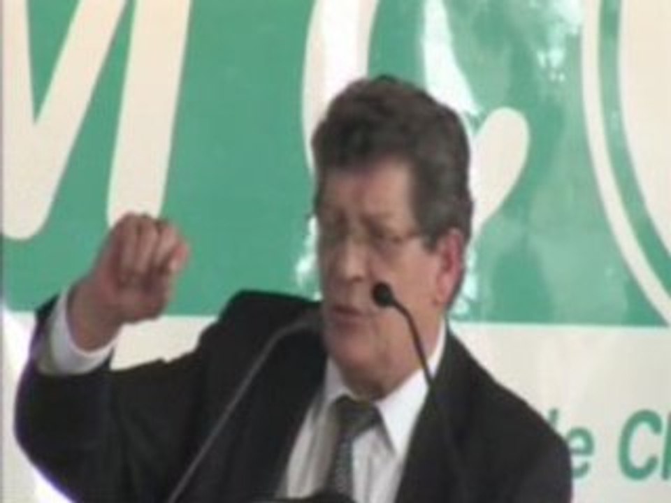 Gérard Deprez - Discours au dixième anniversaire du MCC