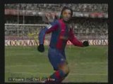 PES 2008 Ronaldinho e le sue magie, stupendo tiro sul sette!