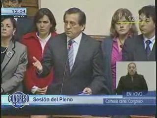 Congreso del Perú rechaza presencia de Premier