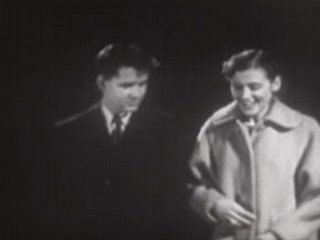 Goofy Awkward Kids Trying to Date in High School Old Movie