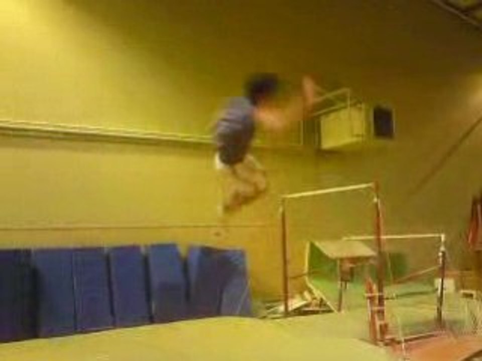 back full trampoline