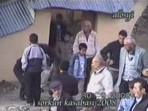 Bayram 2008 sorkun kasabası, cami çıkışı.