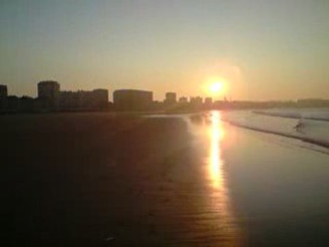 Les Sables d'Olonne au lever du soleil