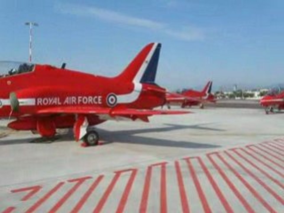 Les Red Arrows à Nice