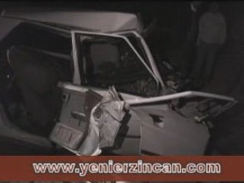 Kaza erzincan tercan