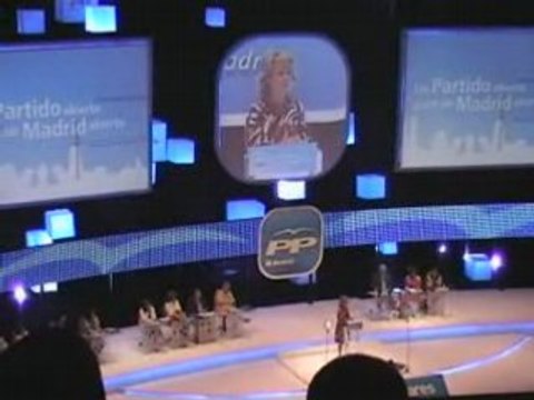 Esperanza Aguirre presenta su candidatura 1