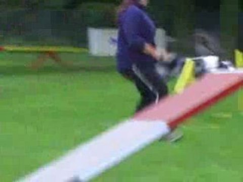 Gavroche entrainement d'agility du 24/09/2009 extrait 2