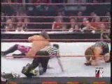 Booker T vs Rob Van Dam vs Chris Jericho 1/2