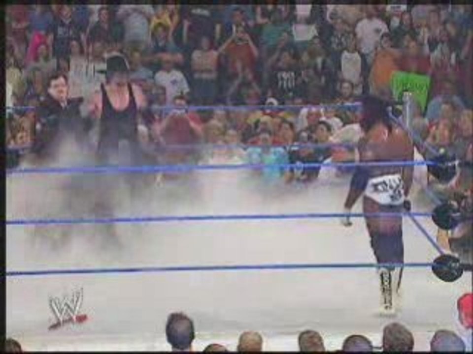 Undertaker return and targets Booker T