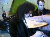 Brian May Backstage Queen & Paul Rodgers 2008 Paris Bercy
