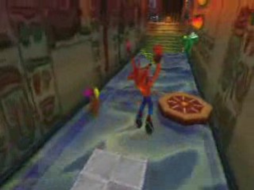 Crash Bandicoot 3 walkthrough 9. Le tombeau innondé