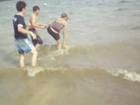 Eté 2008 Aurélie à l'eau !!