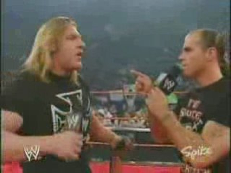 Shawn Michaels and Triple H segment