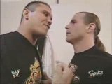 Shawn Michaels & Randy Orton Backstage