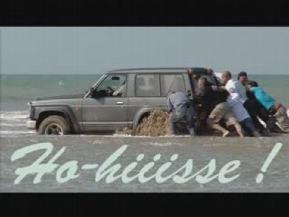 Regis fait du 4x4 Sangatte