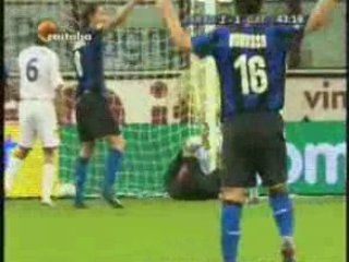 Inter - Catania, 1 : 1, Quaresma