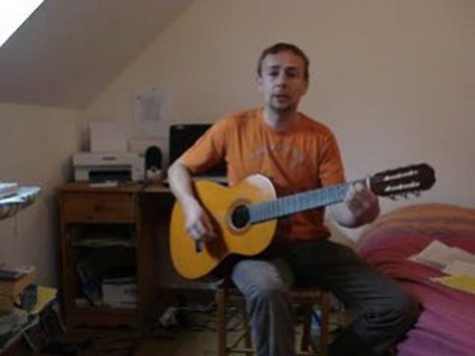 JE DÉBUT A LA GUITARE