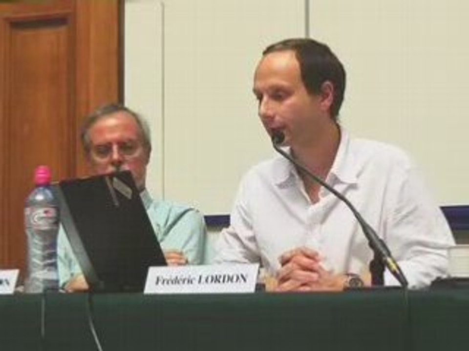 Crise finanacière 13-2/ F.Lordon