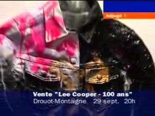Vente caritative Lee Cooper - 29 septembre 2008