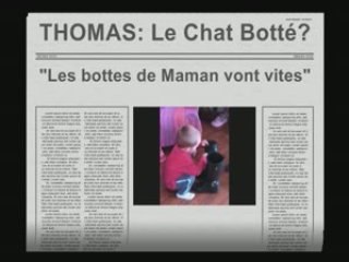 THOMAS LE CHAT BOTTE ou LES BOTTES DE 7 LIEUES